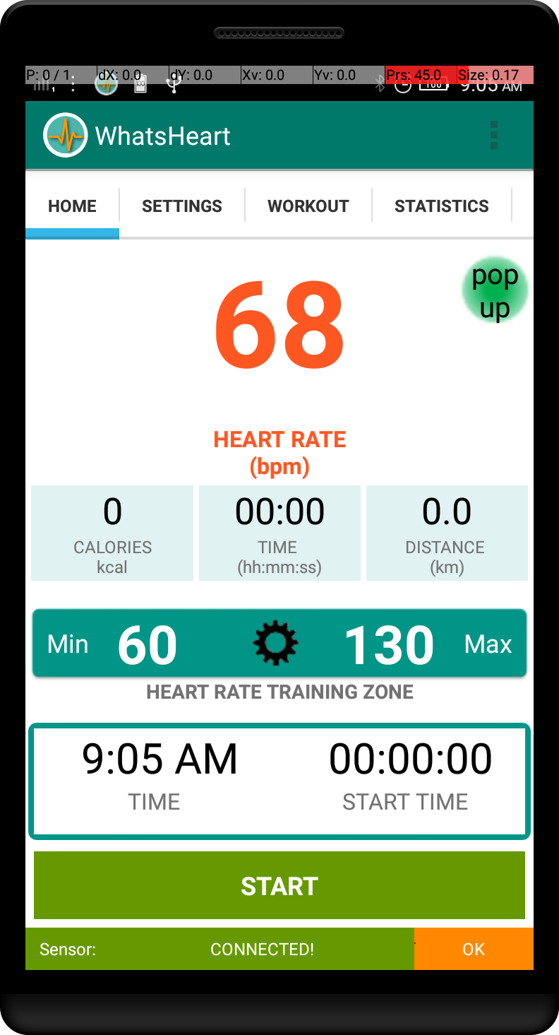 WhatsHeart - Heart Rate Monitoring